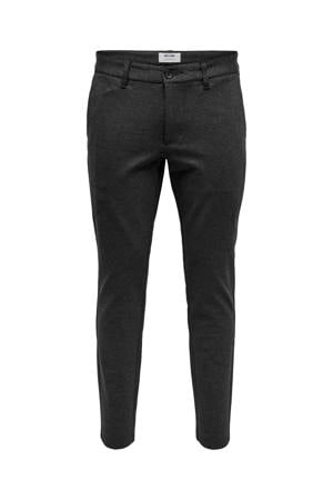 slim fit chino ONSMARK antraciet