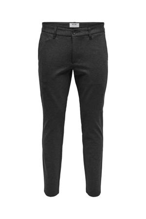 slim fit chino ONSMARK antraciet