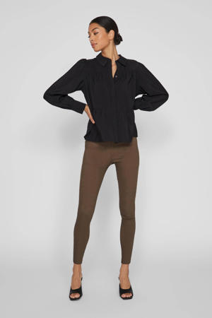 high-waisted 7/8 legging VILAURA camel