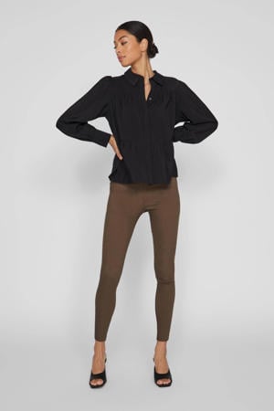 high-waisted 7/8 legging VILAURA camel
