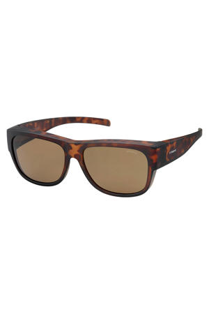 zonnebril 9003/S met tortoise print bruin