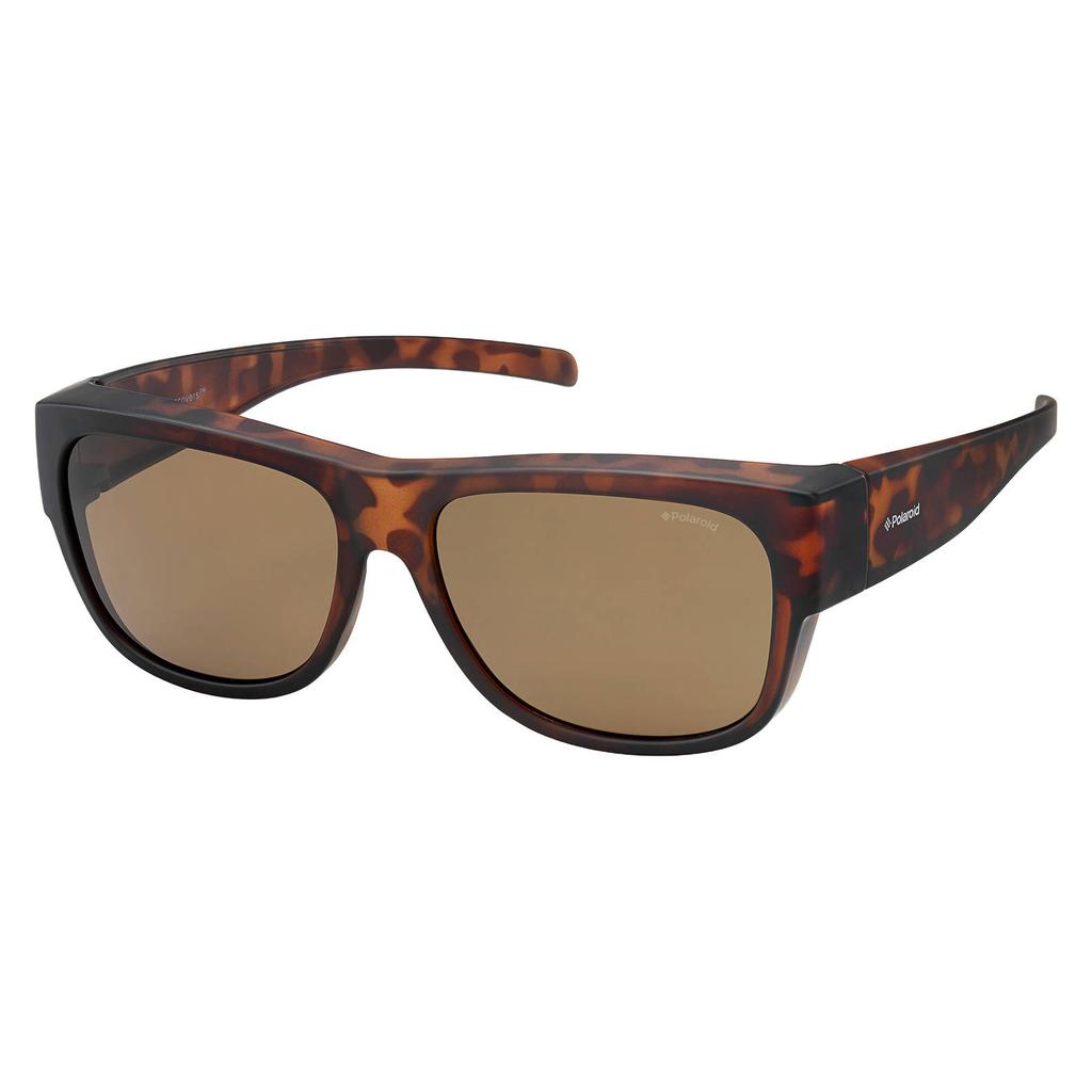 Polaroid zonnebril 9003/S met tortoise print bruin