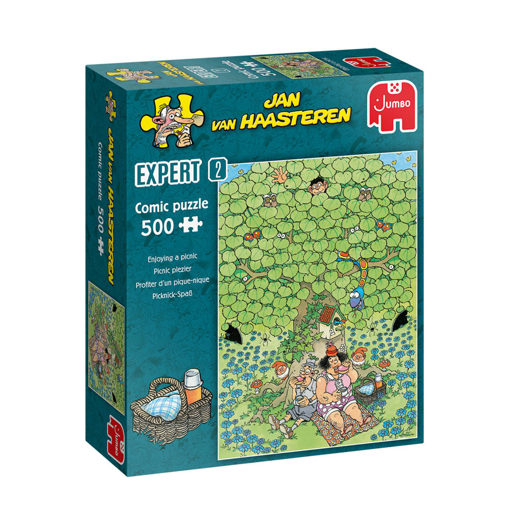 Jan van Haasteren Expert 2 - Picnic Plezier  legpuzzel 500 stukjes, Meerkleurig