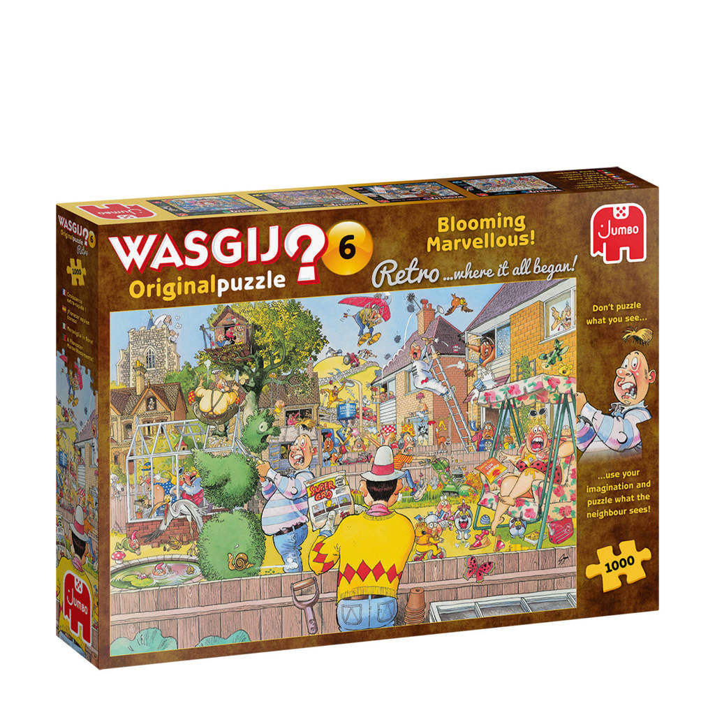 Wasgij Retro Original 6  legpuzzel 1000 stukjes, Meerkleurig