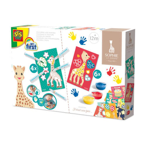 SES Sophie la girafe - Kleuren en verven afbeelding