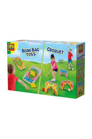 Croquet en pittenzak gooien