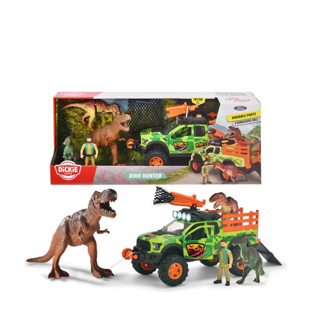 Dickie Dino Hunter met Dinosaurus 25 cm