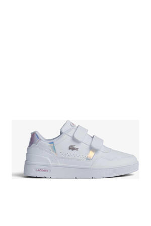 T-Clip  sneakers wit/zilver hologram