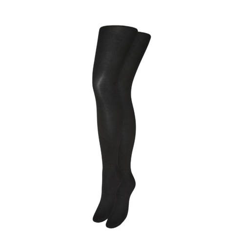 VERO MODA panty VMLOVE 40 denier - set van 2 zwart afbeelding