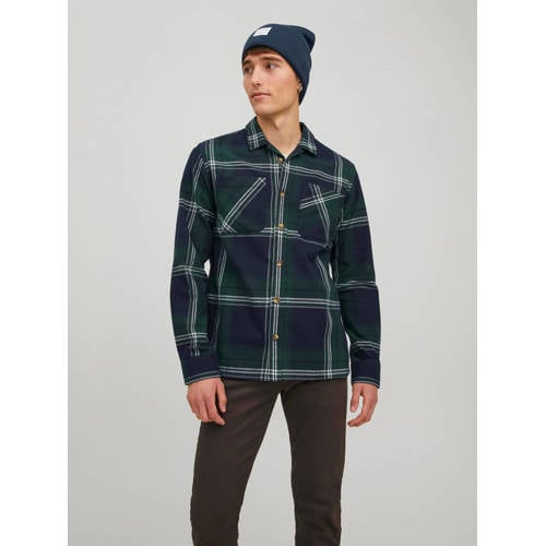 JACK & JONES muts JACLONG met logo donkerblauw afbeelding
