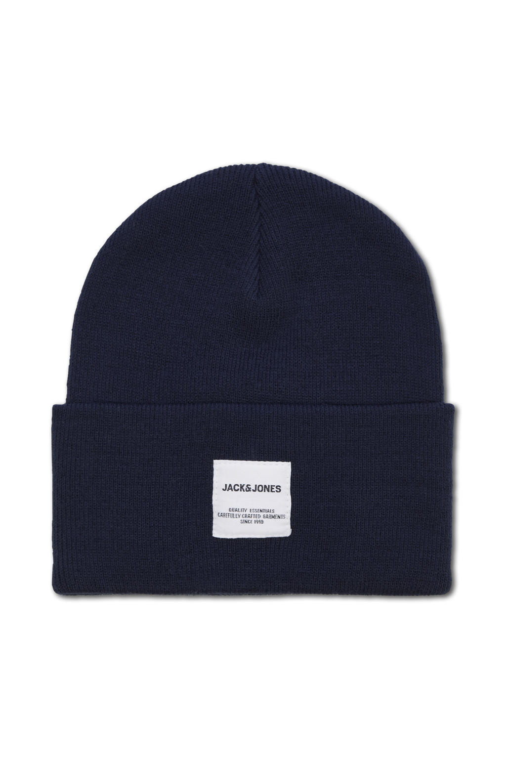 JACK & JONES ADDITIONALS muts JACLONG met logo donkerblauw