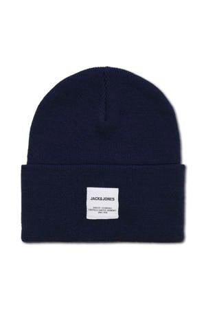 muts JACLONG met logo donkerblauw