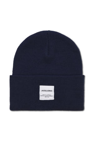 muts JACLONG met logo donkerblauw