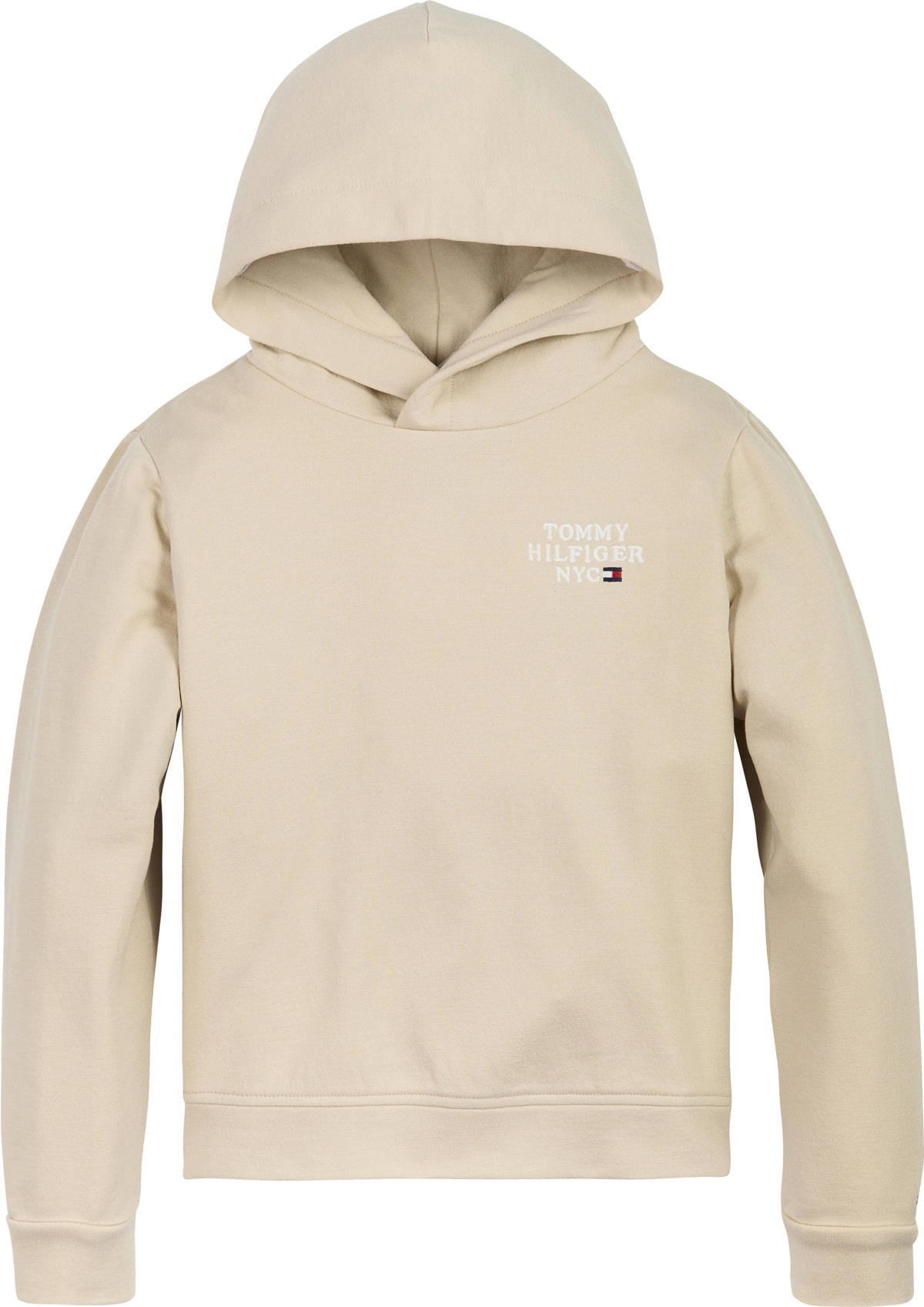 Federaal matras Gebakjes Tommy Hilfiger hoodie met logo zand | wehkamp