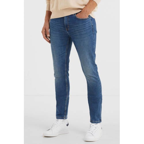 anytime skinny jeans gewassen blauw afbeelding