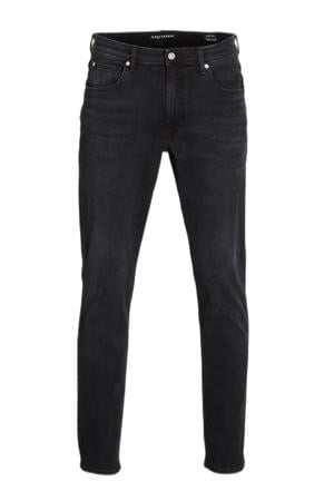 tapered fit jeans zwart