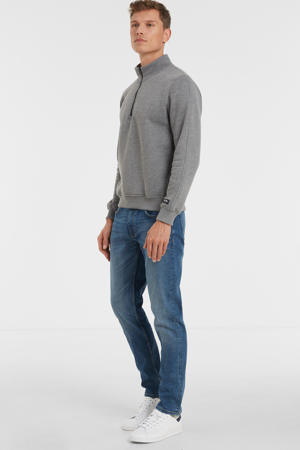 Athletic fit jeans blauw