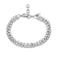 Abrazi rhodium plated armband Lofty
