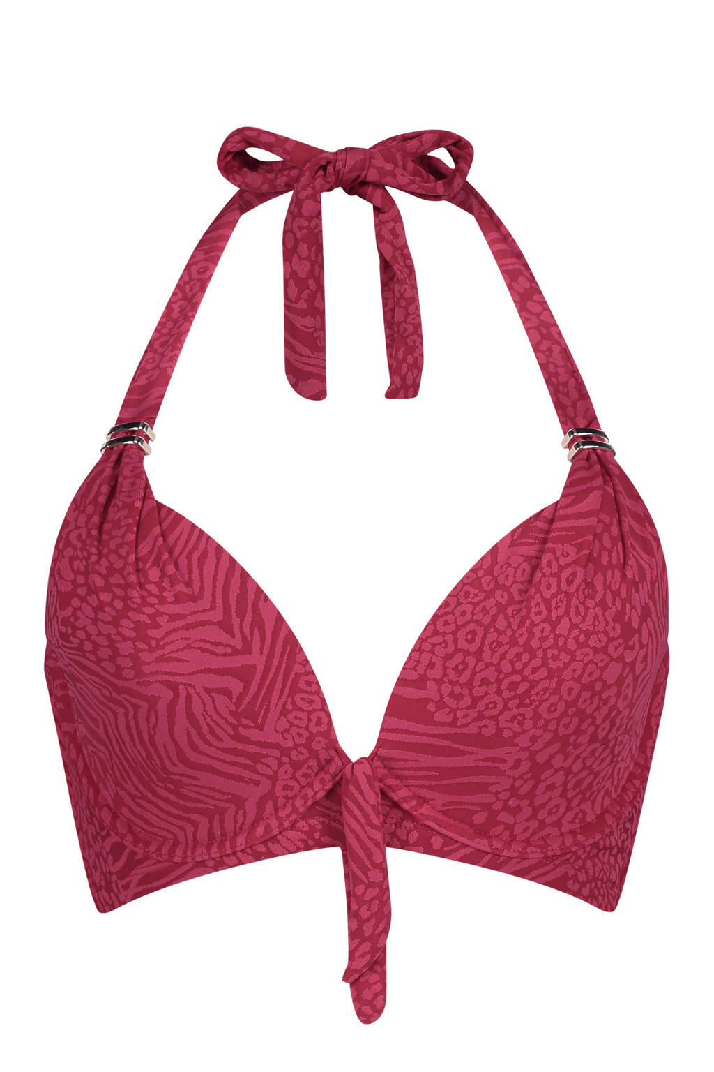 Hunkemöller beugel bikinitop Kai rood wehkamp