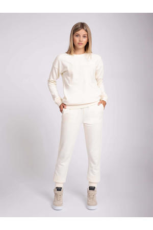 sweater Penny met logo offwhite