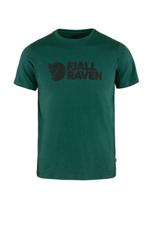 T-shirt met biologisch katoen groen