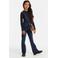 Anytime flared jeans donkerblauw