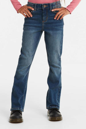 flared jeans blauw