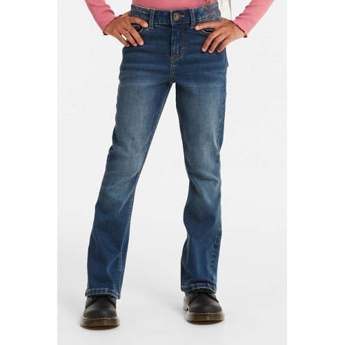 anytime flared jeans blauw