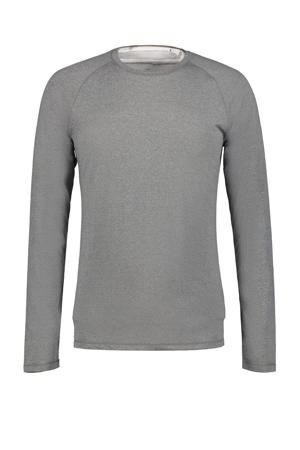   hardloop T-shirt Melko grijs melange