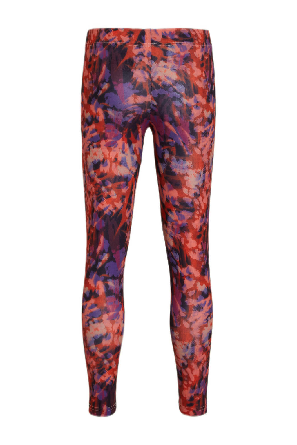 Rode dames Killtec outdoor legging Kos 69 van polyester met slim fit en elastische tailleband