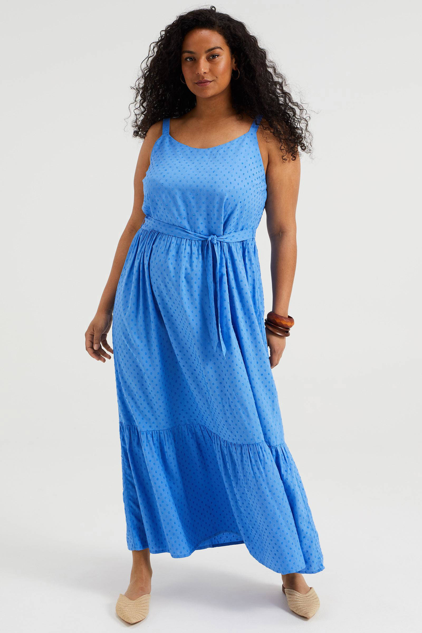 Mode Jurken Maxi-jurken Maxi-jurk blauw elegant 