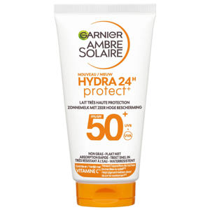 Hydra 24H Protect Lotion Zonnebrandcrème SPF 50+ 50ml  - Reisformaat - Waterresistent – Niet vet