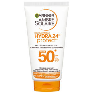 Hydra 24H Protect Lotion Zonnebrandcrème SPF 50+ 50ml  - Reisformaat - Waterresistent – Niet vet