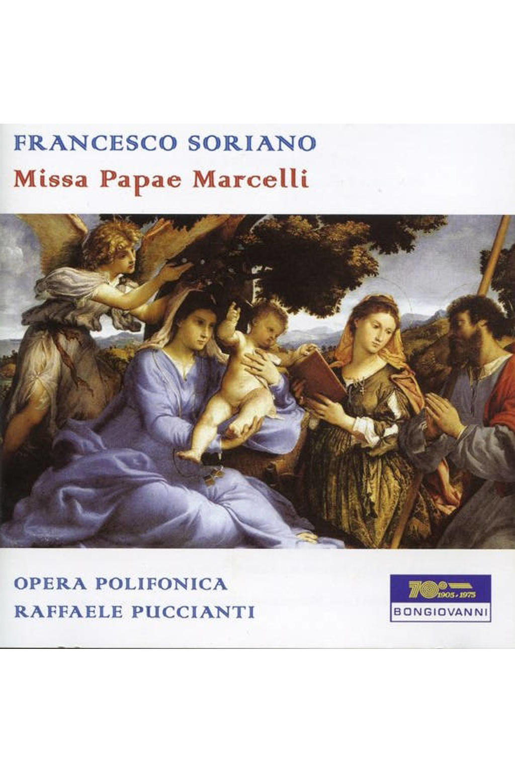 Opera Polifonica / Puccianti - Soriano: Missa Papae Marcelli, Oper (CD)