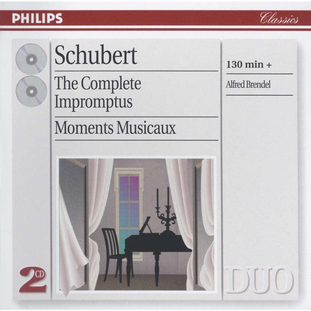 Alfred Brendel - Schubert: The Complete Impromptus/Moments Musicaux (CD)