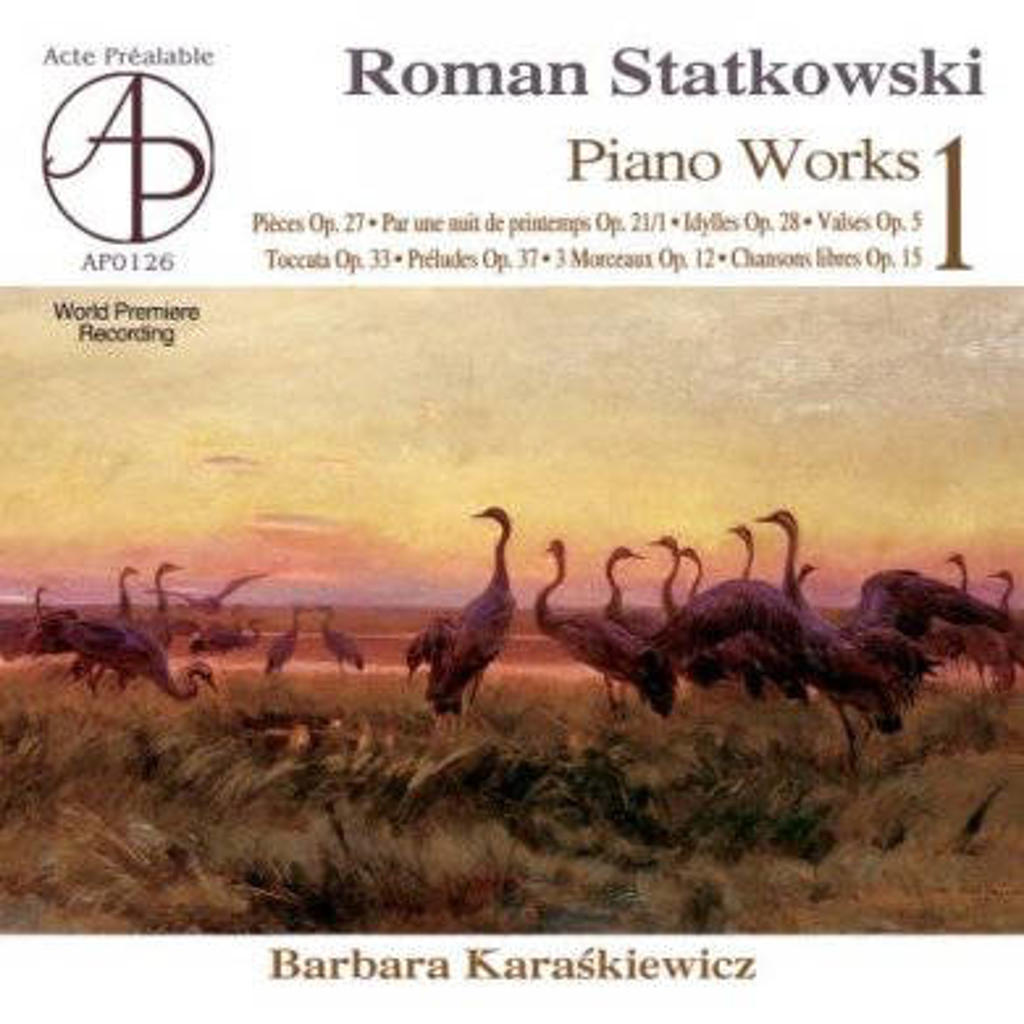 Barbara Karaskiewicz - Piano Works I (CD)
