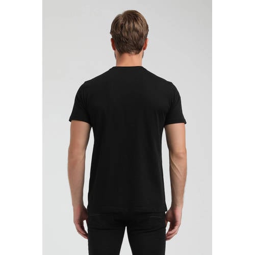GABBIANO regular fit T-shirt black afbeelding