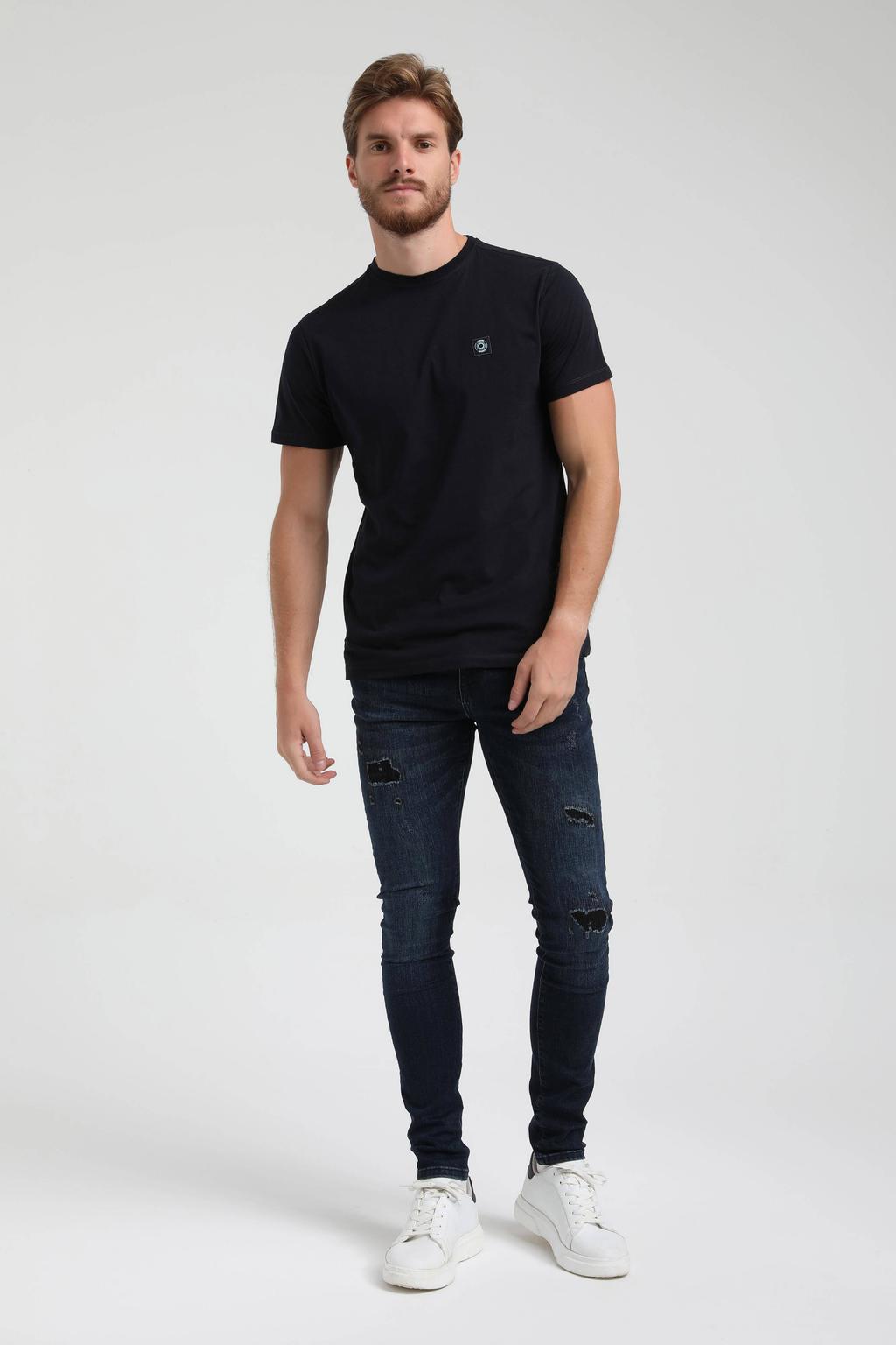 GABBIANO regular fit T-shirt navy