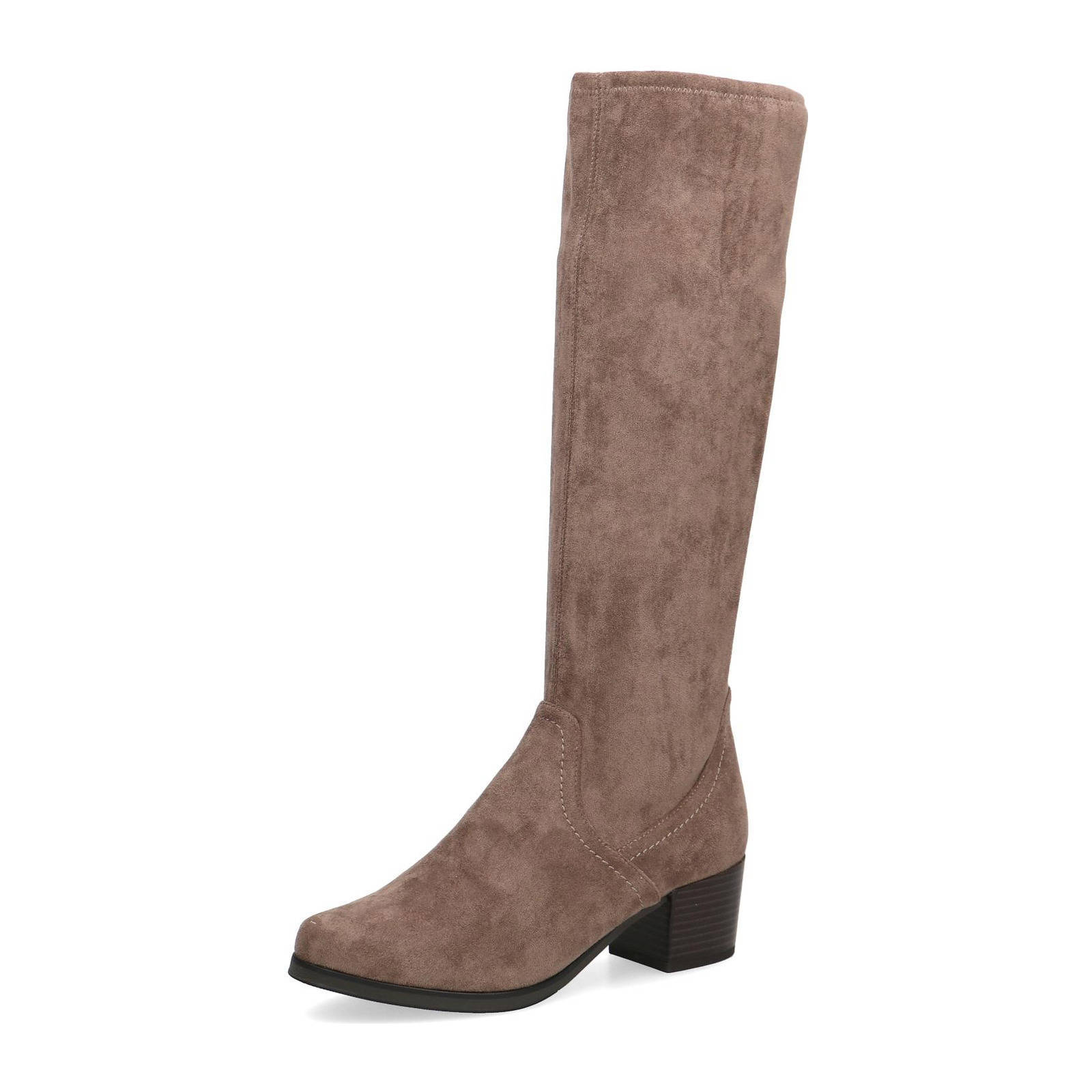 Caprice stretch laarzen beige | wehkamp