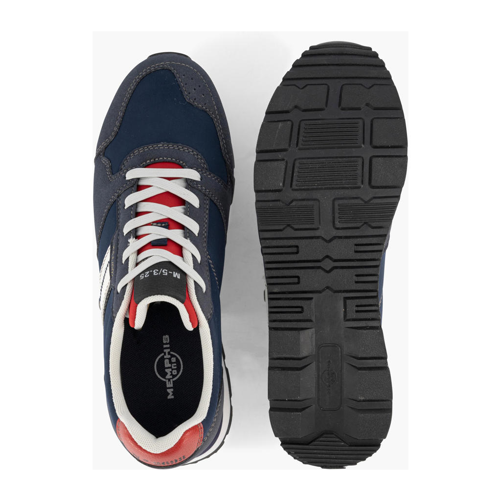 Memphis One Memphis One sneakers blauw | wehkamp