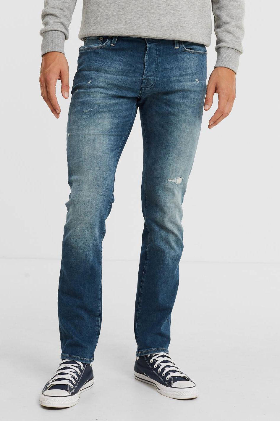 Jack & Jones Denim Skinny Jeans Jjiglenn Jjfox Ge 740 Noos in het Blauw Dames Kleding voor voor heren Jeans voor heren Skinny jeans 