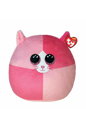 Squish a Boo Pink Scarlet Cat knuffel 31 cm