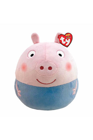 Squish a Boo Peppa Pig George  knuffel 31 cm