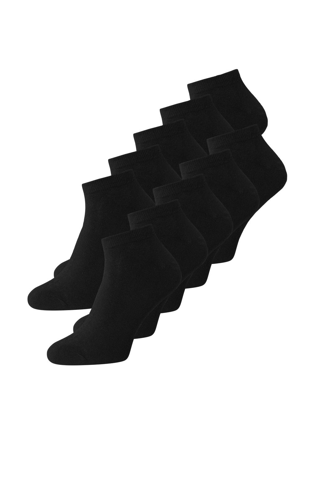 JACK & JONES sneakersokken JACDONGO - zwart (set van 10)