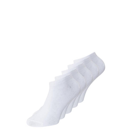 JACK & JONES sneakersokken JACDONGO - set van 5 wit afbeelding