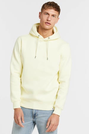 hoodie met backprint yellow