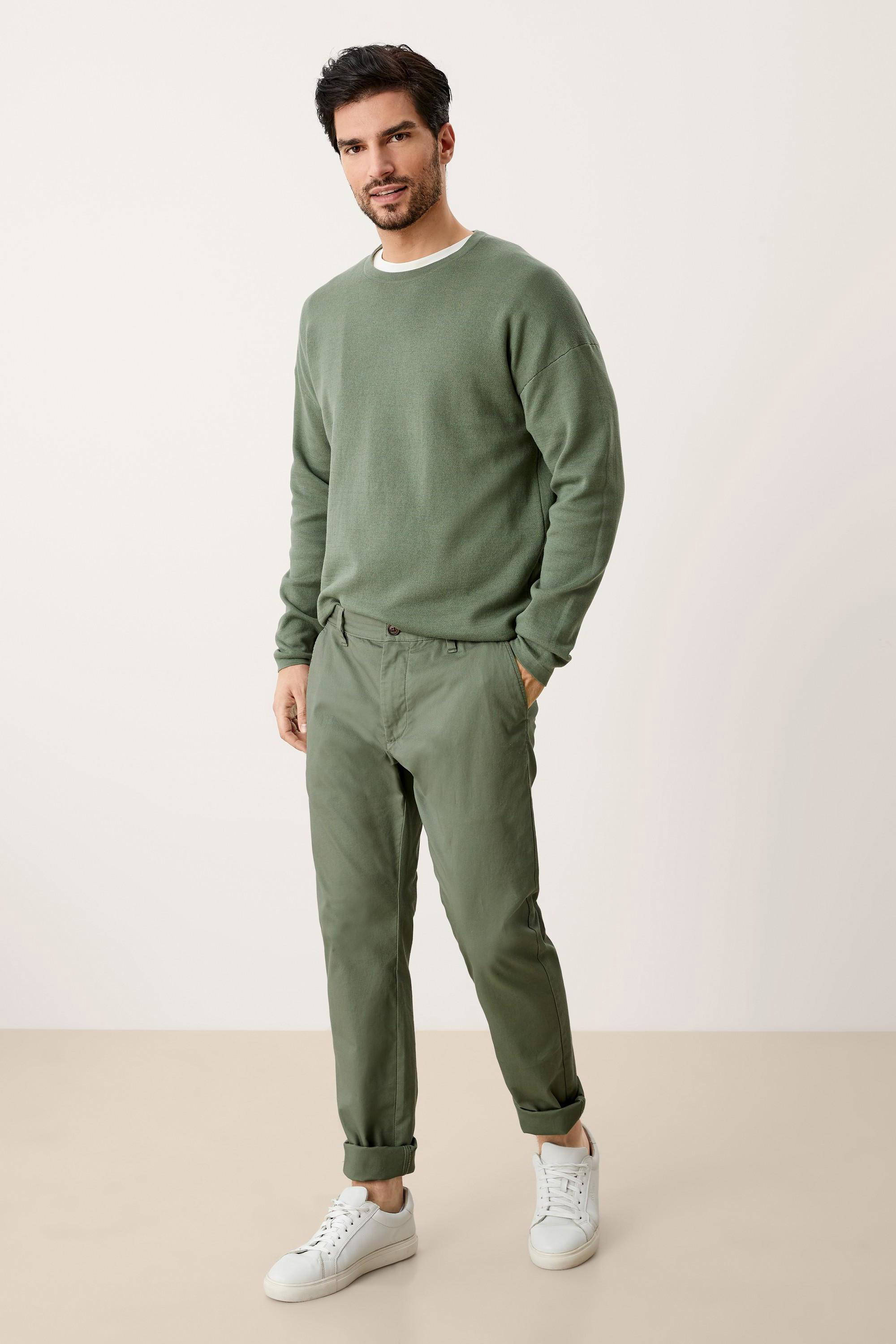 s.Oliver regular fit broek kaki | wehkamp