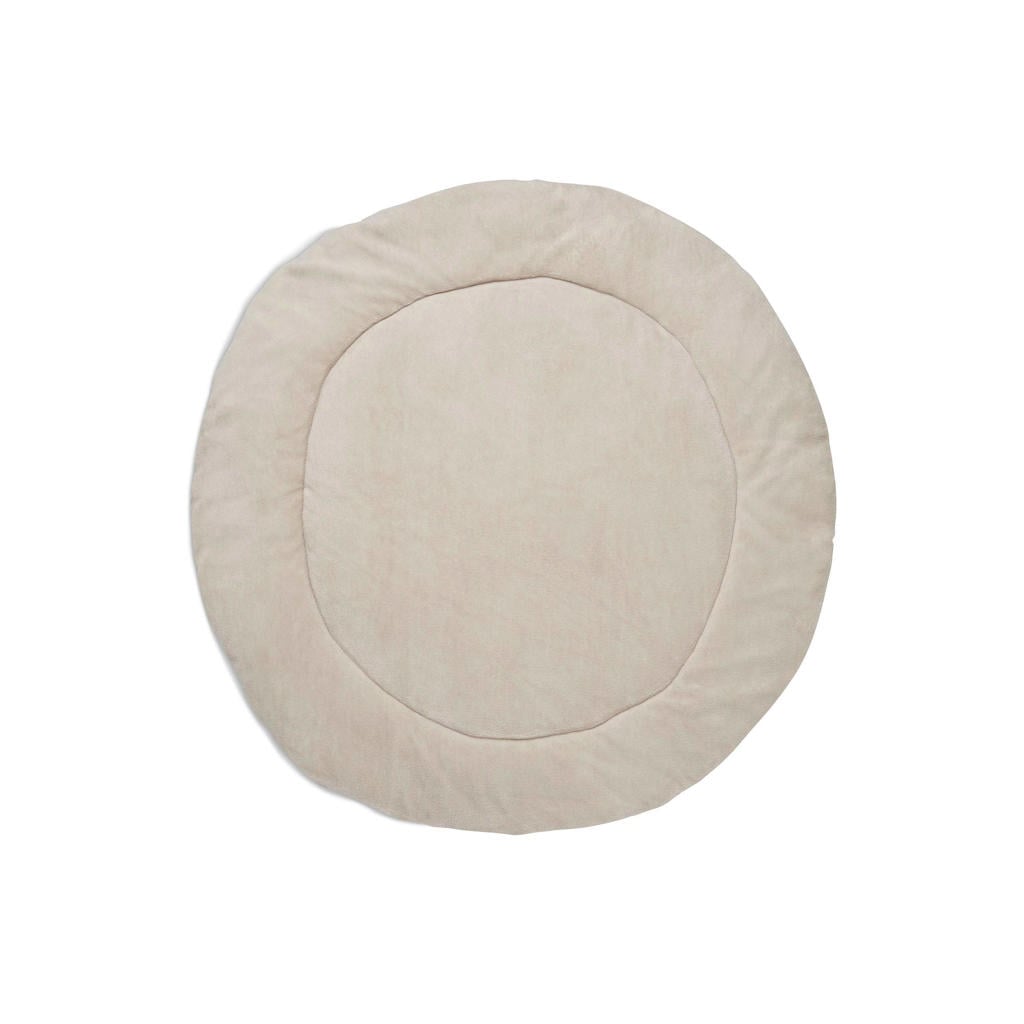 Jollein boxkleed Basic Knit rond 95cm Nougat