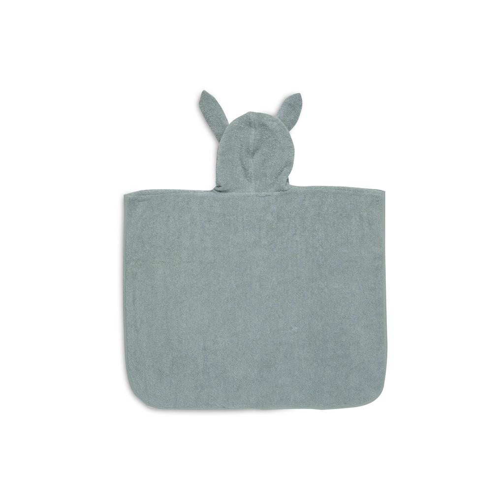 Jollein badponcho Ash green