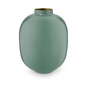 vaas metaal (groen) (32 cm)